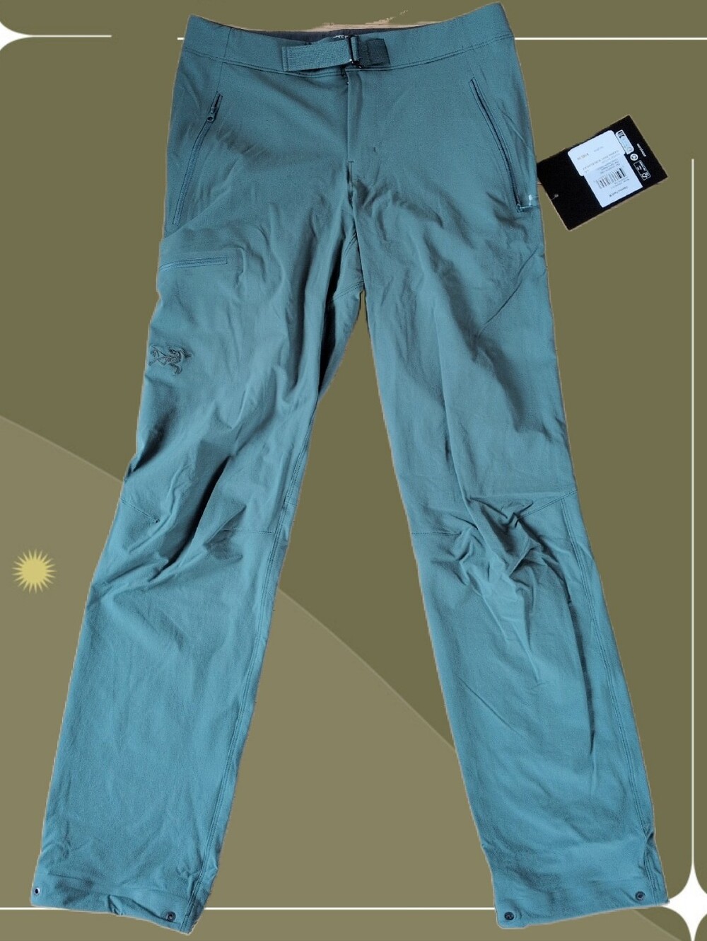 ✨ Nwt Women's Teal Gamma Pant Size 4